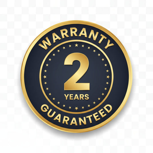 2 Year Warranty